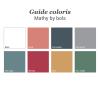 Berceau cododo évolutif Asymetry Montessori (8 coloris au choix)  par Mathy by bols